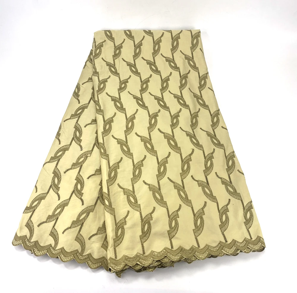 Высококачественная африканская швейцарская вуаль кружевная 2055 польская