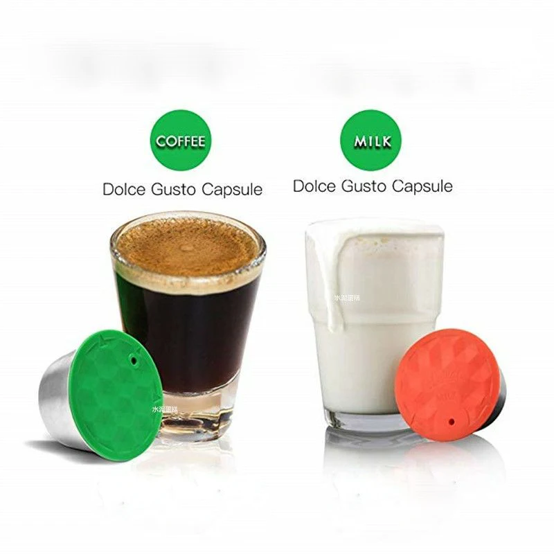 Капсула для кофе dolce gusto из нержавеющей стали многоразовый вспениватель молока