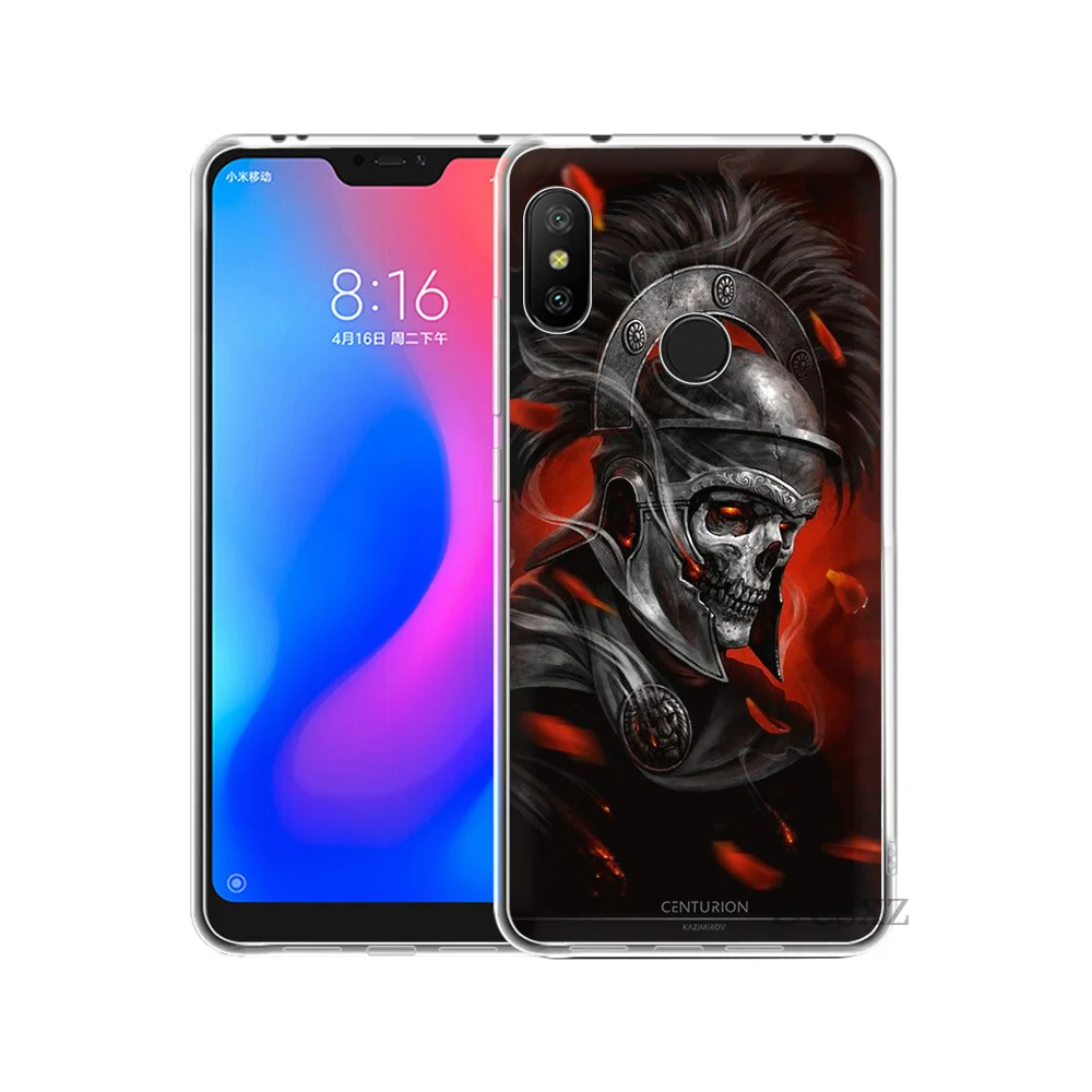 Чехол для телефона Grim Reaper Skull Skeleton Luxury Xiaomi Redmi Mi 4 5 6 8 4X 5A Note Pro S2 F1 Lite Se Mix |