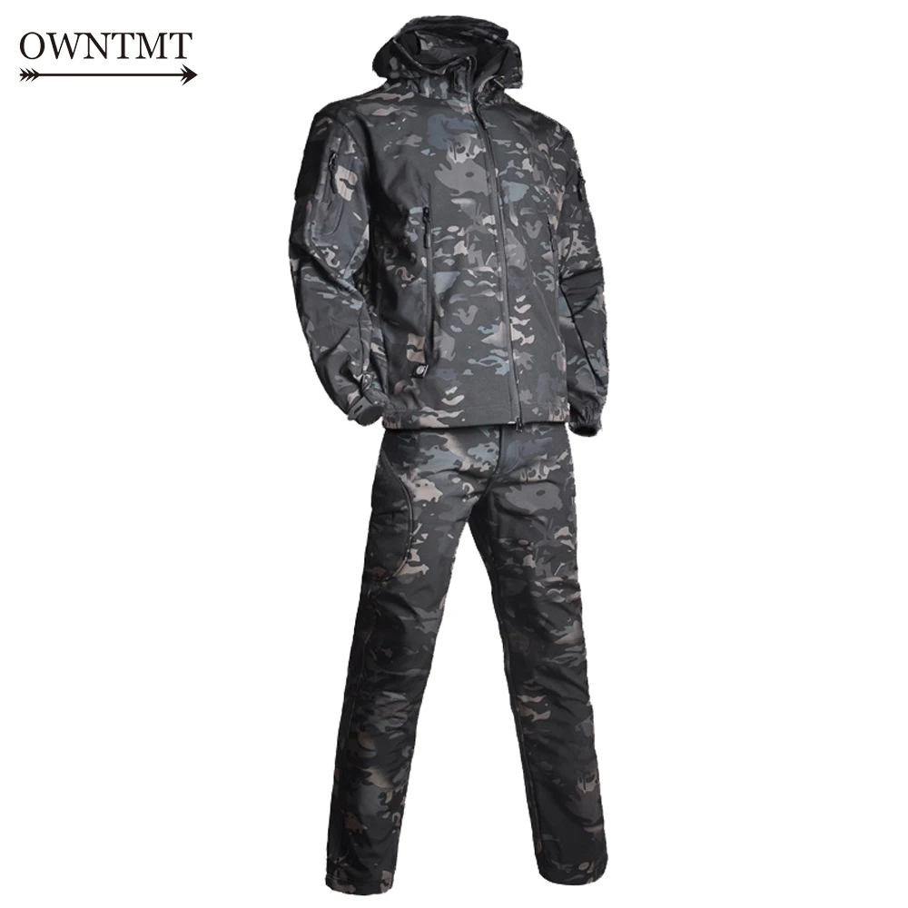 Камуфляжная одежда для охоты мягкая оболочка из кожи акулы TAD V4.0 уличная