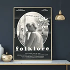 Ретро кинопостер, холст, живопись, фольклорная легенда, роспись, искусство, нордическая Современная гостиная, украшение для дома, картина без рамки