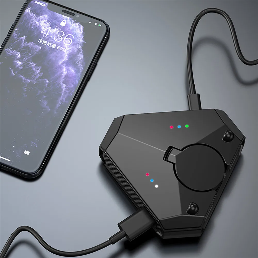 Mobile Phone Bluetooth 5.0 Gaming Controller Keyboard Mouse Converter for PUBG Game Android IOS Tablet Accessories | Электроника