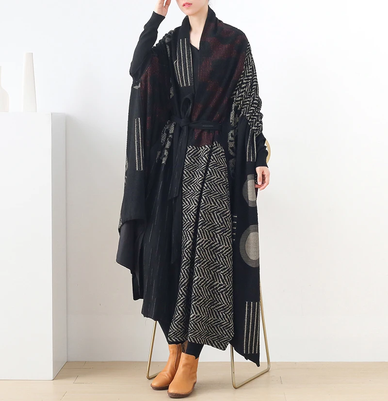 Женский Длинный винтажный тренчкот в европейском стиле новинка 2020 осенне-зимняя