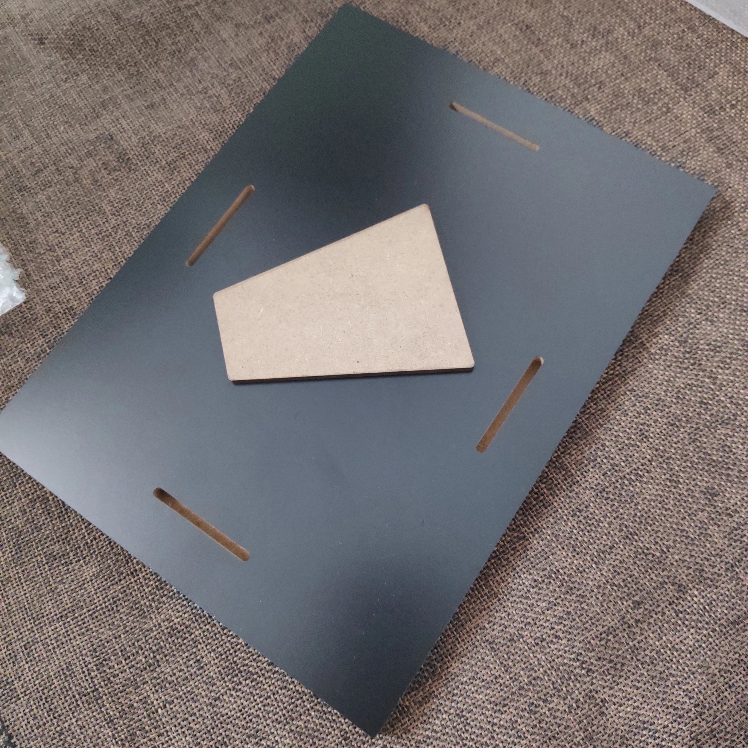 5 шт. белый сублимационный МДФ фото пластина 15x20 см бирка DIY подарочная печать