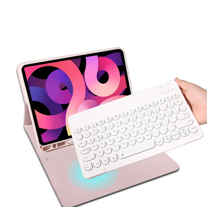 case and keyboard mouse for ipad 2021 pro 11 12 9 2018 case with pencil slot for ipad air 4 10 9 air 3 10 5 air 1 2 9 7 10 2 8th free global shipping