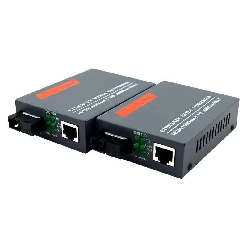 1 pair 10/100/1000Mbps 25KM Media converter Fibra Optica Transceiver FTTH optic fiber gigabit Conversor de Fibra SM