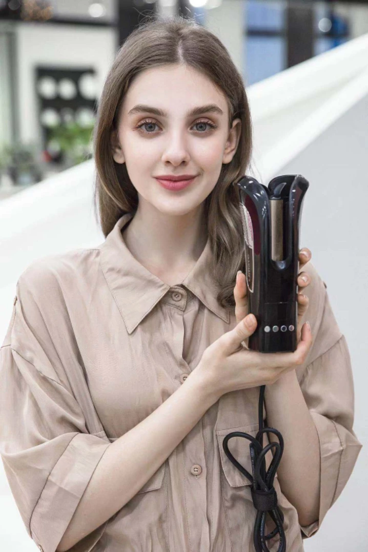 Rose-shaped Multifunctional LCD Curling Iron Professional Hair Curler Styling Tools Curlers Wand Waver Curl Automatic Curly air | Красота и