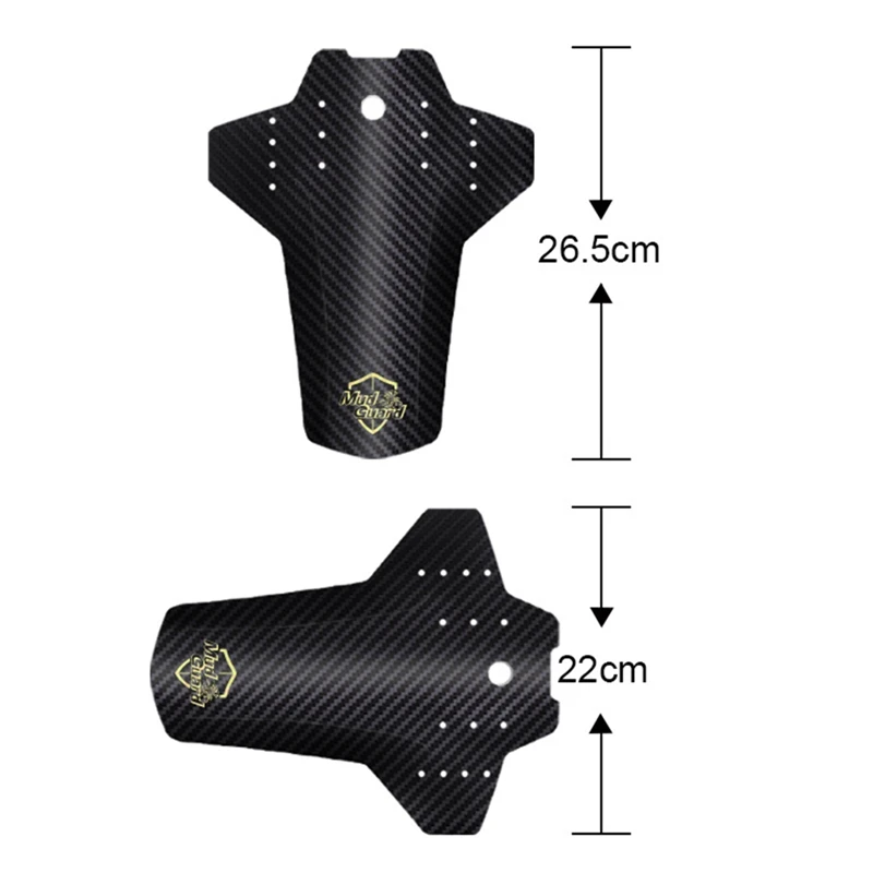 

Mountain Road Bike Mudguards, Front And Rear Bike Mudguards Suitable For 26", 27.5", 29" Tire Mudguard Kit