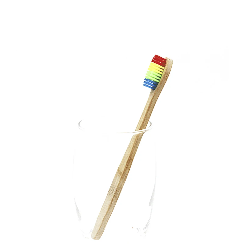 Уход за полостью рта 4 цвета окружающей среды Олли дерево бамбуковая Зубная Щетка