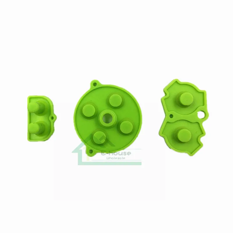 30 set for Gameboy Advance Conductive Rubber Pad Buttons A-B D-pad replacement GBA Silicone pad Gamepad Repair | Электроника