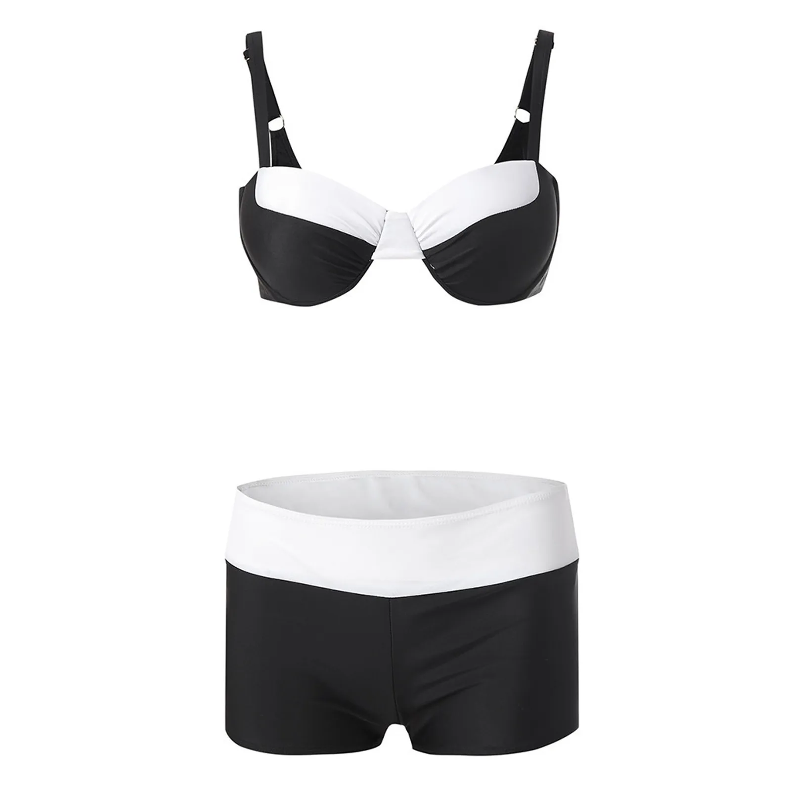 

Sexy Female Swimsuit Two Piece Set Swimwear Dot Printed Push Up Bandage Bikini Set Women Underwire Beach Wear Biquini