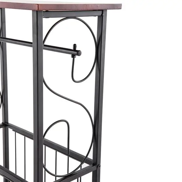 Многофункциональный боковой столик для ванной комнаты кофейный домашний