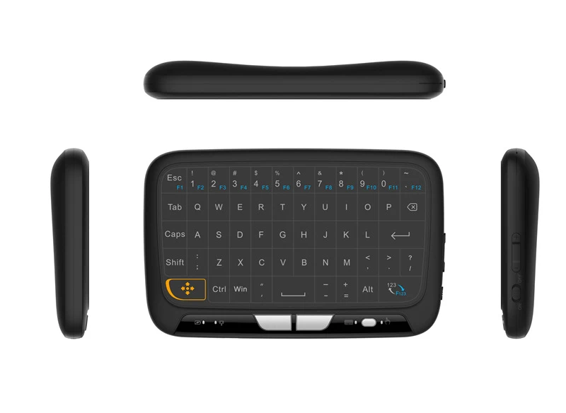 Английская мини-клавиатура 2,4G RF Air mouse беспроводная клавиатура Пульт дистанционного управления с голосовой подсветкой для Android Smart tv Box X96 MAX