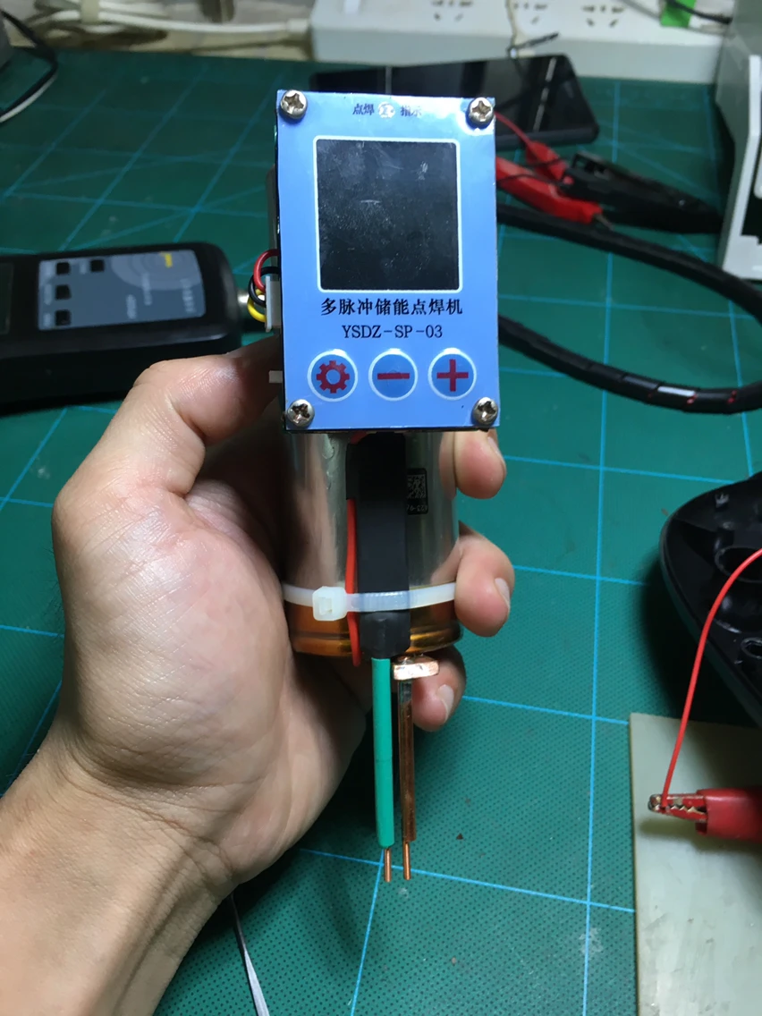 Беспроводной портативный ручной точечный сварочный аппарат 18650 26650 32650|Детали