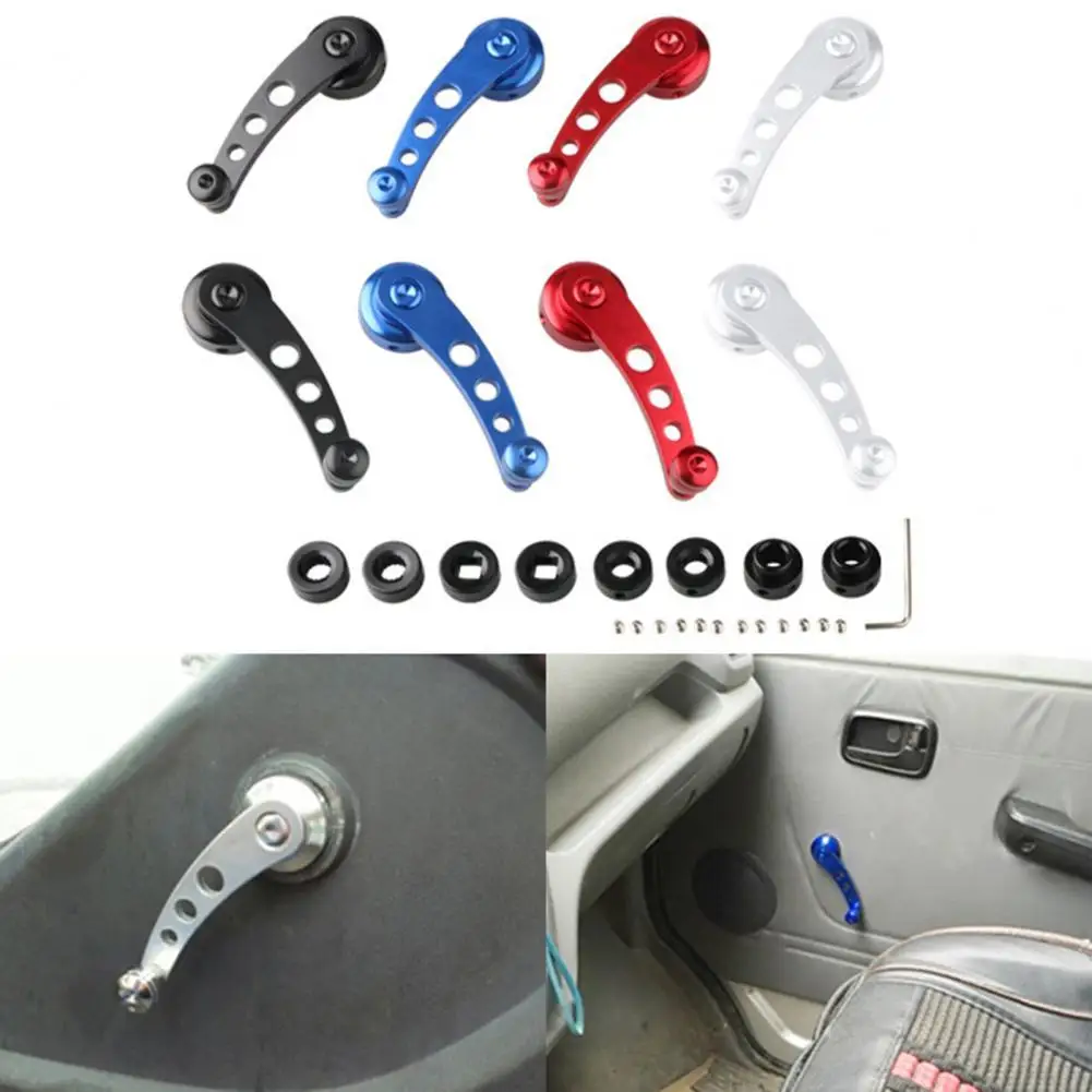 2 шт. Универсальный Автомобильный стеклоподъемник из алюминиевого сплава ручной