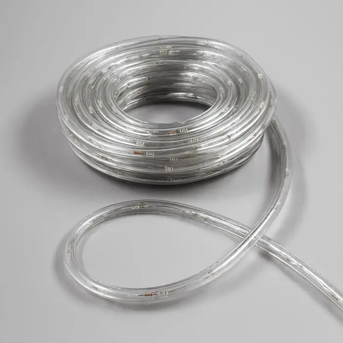 LED шнур 10 мм круглый м чейзинг 2W LED/м 24 220V с контр. 8р БЕЛЫЙ|Светодиодные ленты| |