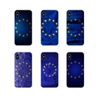 Аксессуары для мобильного телефона Чехлы для Apple iPhone X XR XS 11Pro MAX 4S 5S 5C SE 6S 7 8 Plus ipod 5 6 флаг, флаг Европейского союза