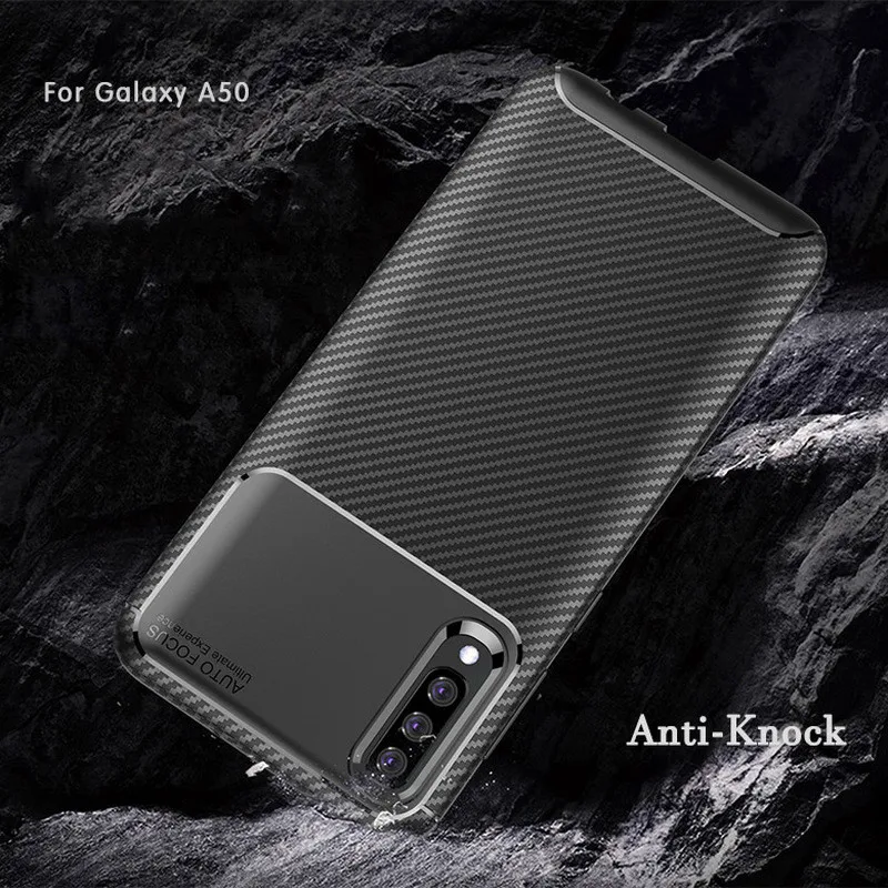 УГЛЕРОДНЫЙ чехол на заднюю панель телефона Samsung Galaxy A10 A20 A30 A40 A50 A60 A70 A10E A20E M40 M30 M20 M10