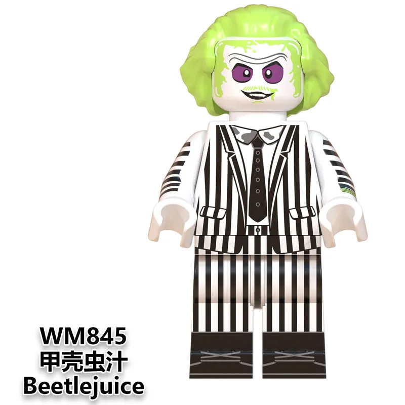 WM845 Фильм ужасов Дейла ужас Хэллоуин Фредди Майерс Джек Скеллингтон зомби Эрика дравена Билла Джейсона строительные блоки игрушки для детей wm846 - Цвет: WM845