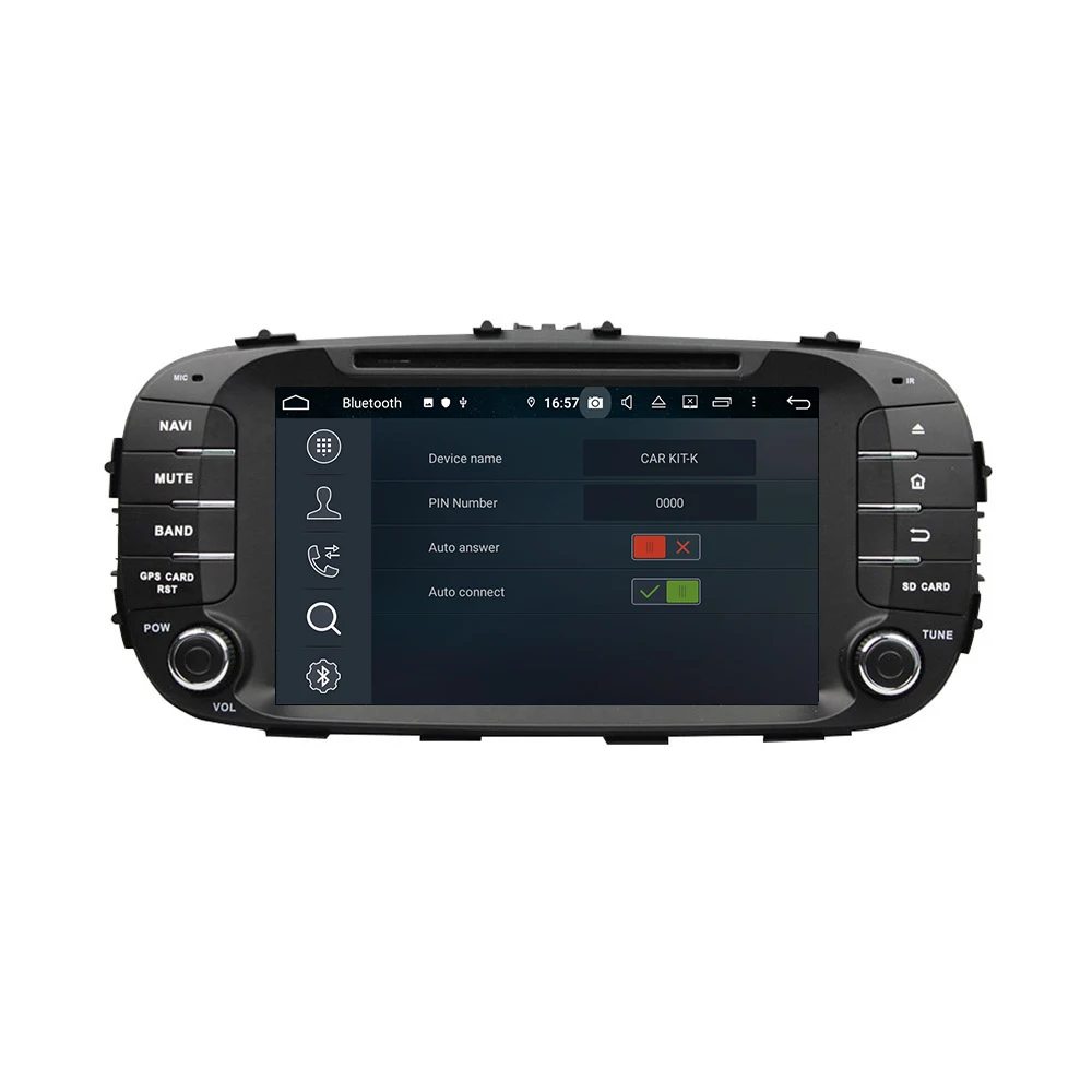 8 &quot2 Din ядер Android 9 0 dvd плеер автомобильный Радио для KIA SOUL 2014 Автомобильный