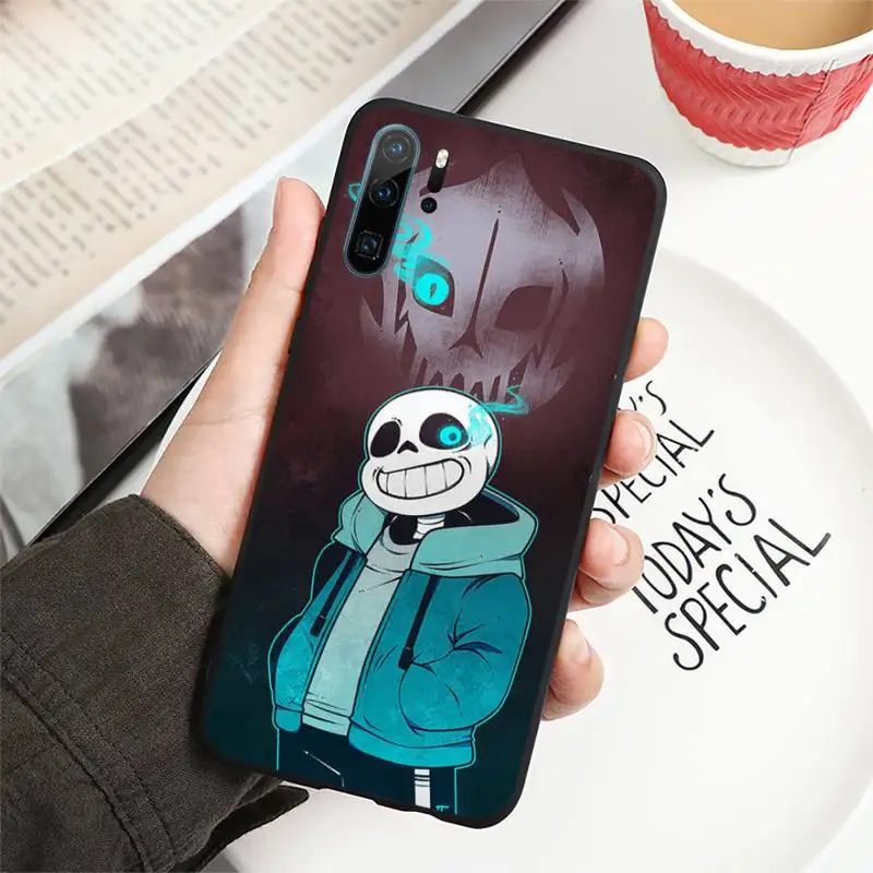 

Undertale Sans Phone Case For Huawei P40 P20 P30 lite Pro P Smart 2019 Mate 40 20 10 Lite Pro Nova 5t