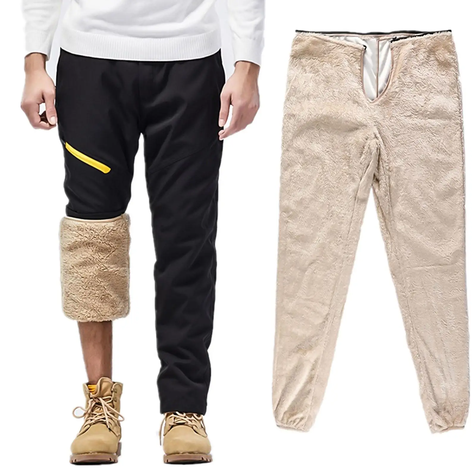 

Men Women Autumn Winter Faux Fleece Waterproof Trousers Trekking Camping Pants Trousers Trekking Camping Pants Trousers Trekking