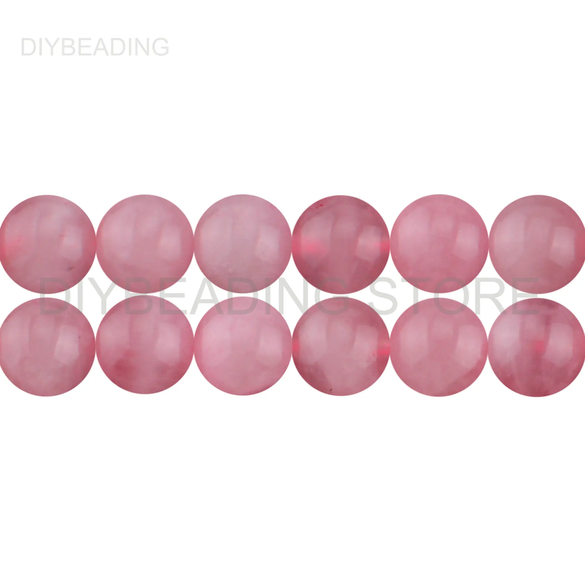 

Good Quality Natural Madagascar Rose Quartz Smooth Round 6 8 10 12mm Beads for Bracelet Jewelry Making Real Pink Precious Stone