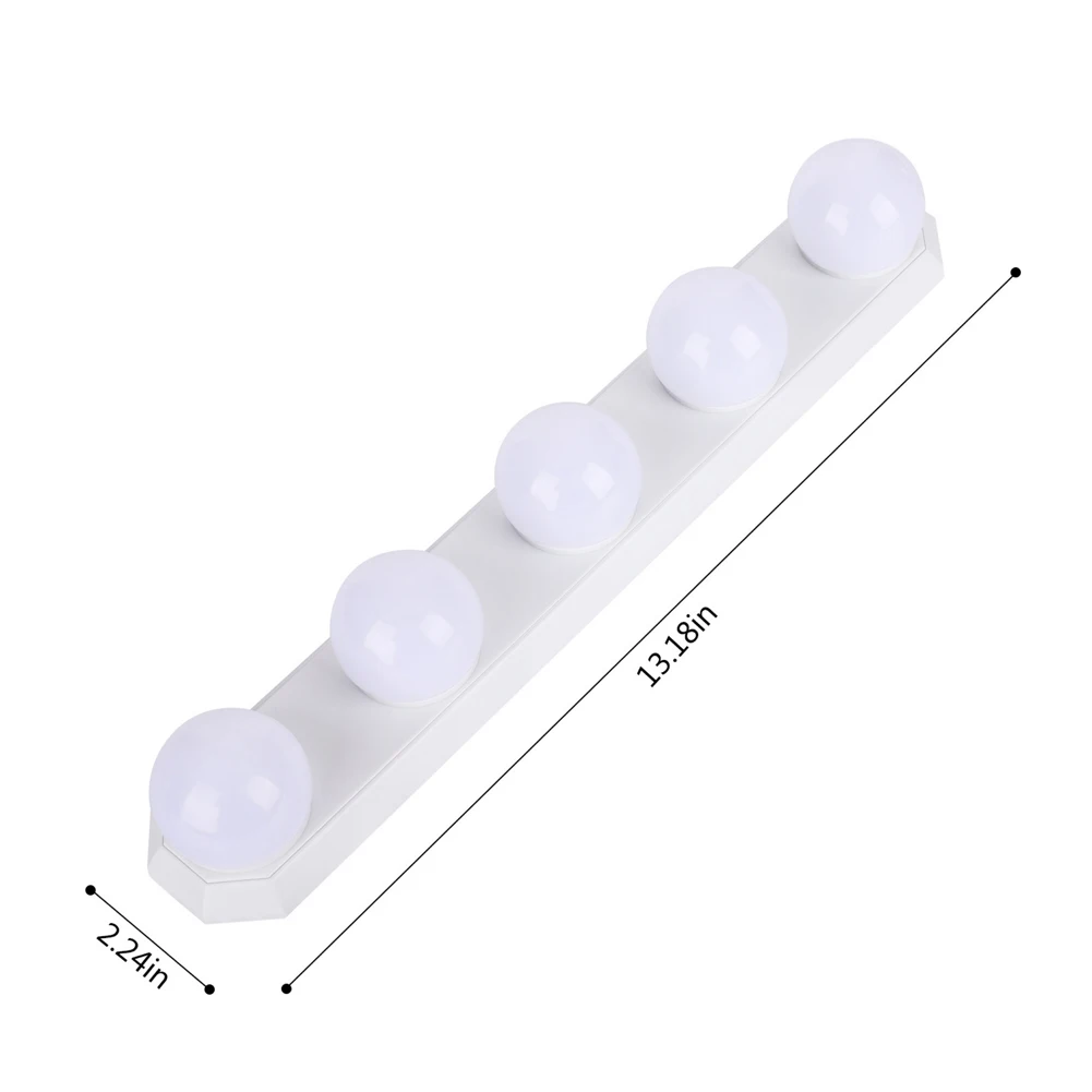 

LED Mirror Light Strip Vanity Lamp Hollywood Makeup Mirror Makeup Lamp USB For Dressing Table Mirror Light Led Lights Decoration