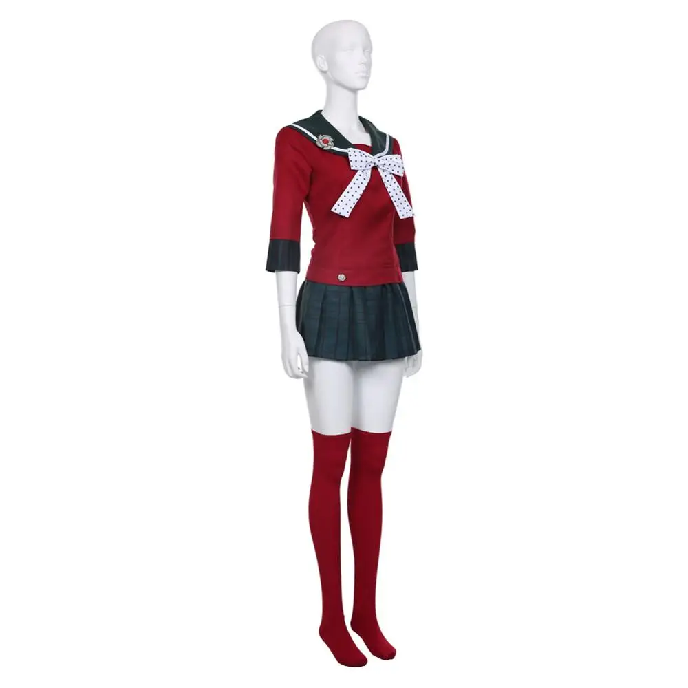 Danganronpa Косплэй убийства гармонии Harukawa Маки костюм платье равномерное