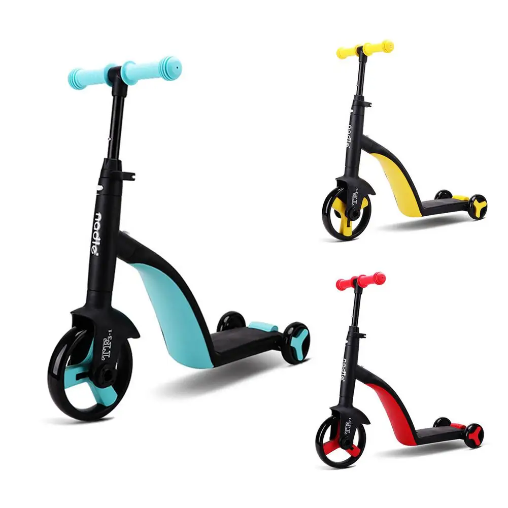 

5 in 1Children Bicycle Tricycle Child Bike Foldable Baby Balance Bicycle Children's Scooter Kids Walker trike baby stroller