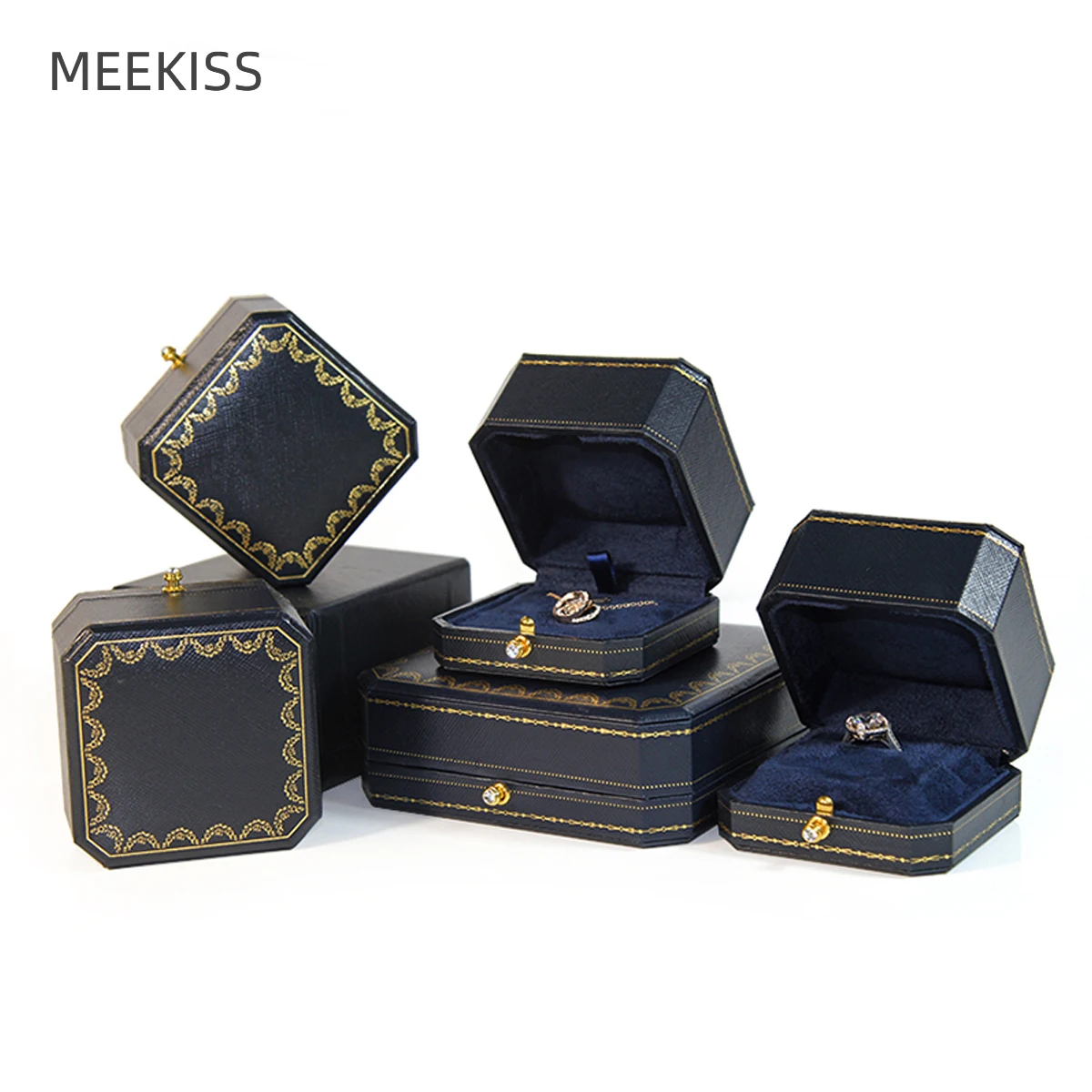 New Jewelry box wedding ring box Earring Rings Box Jewelry Organizer Box Luxury jewelry gift packaging Box Bracelet package