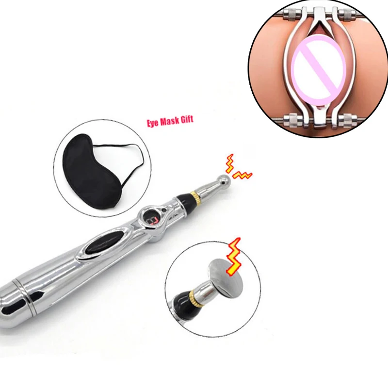 Экзотический металлический зажим для губ ударная вагинальная ручка Стимулятор