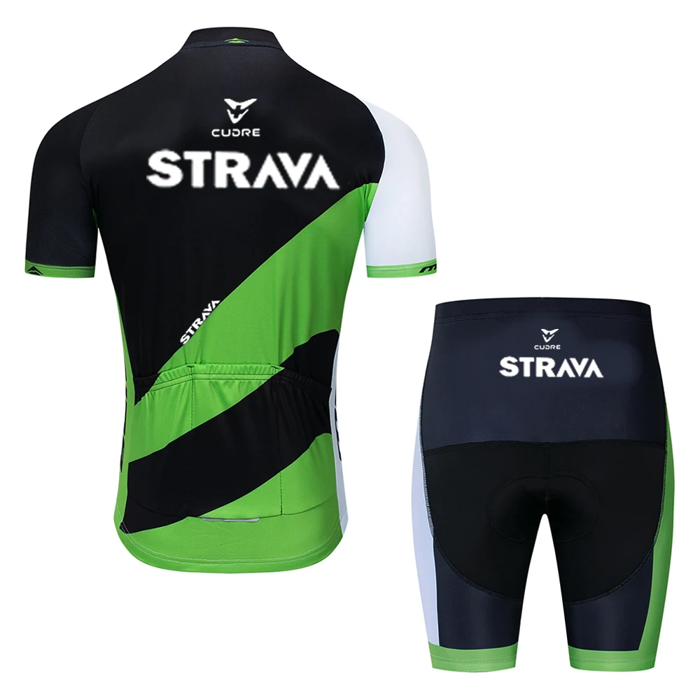 Новая зеленая велокомандная Джерси Astava комплект велосипедных шорт 9D