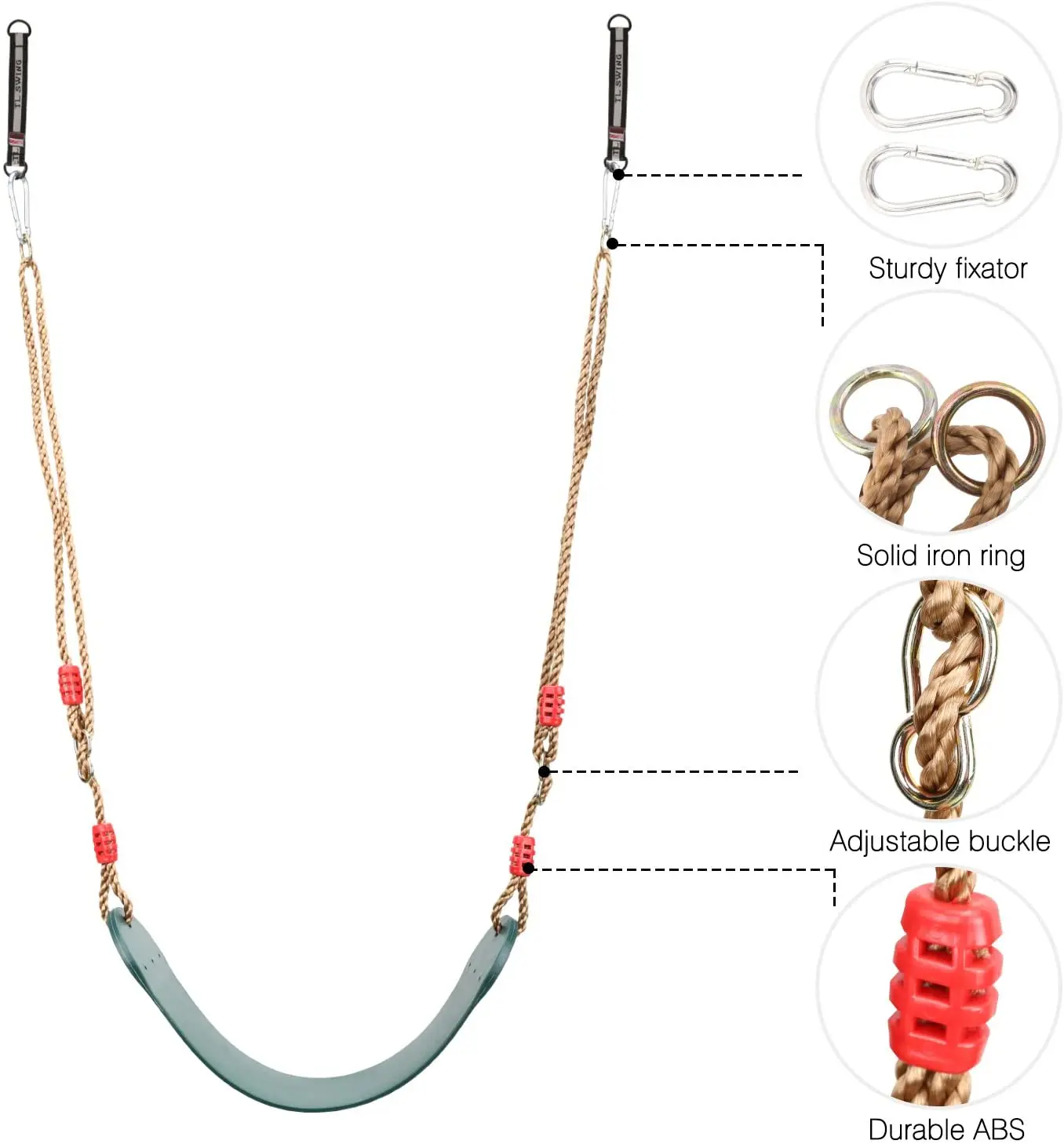 Детские уличные комплекты качели комплект U образных принадлежностей с