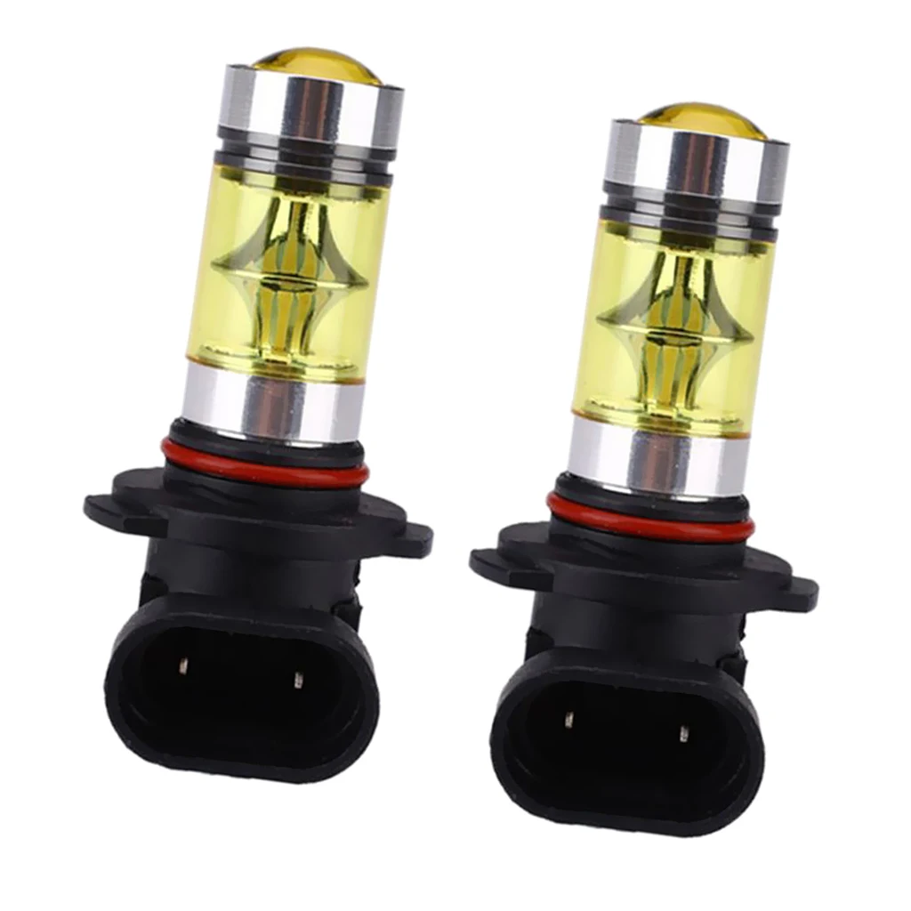 

2pcs 9005 HB3 Yellow LED Bulb Light Lamp Universal Car Lighting Headlight