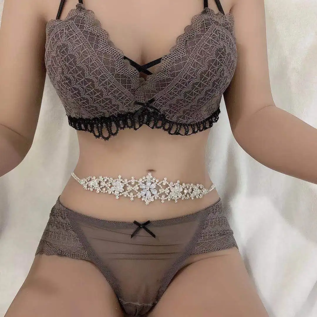 

2021 летние вечерние бар и блестящим декоративным бриллиантом Талия цепи для женщин Циркон капли воды средства ухода за кожей цепи талии изде...