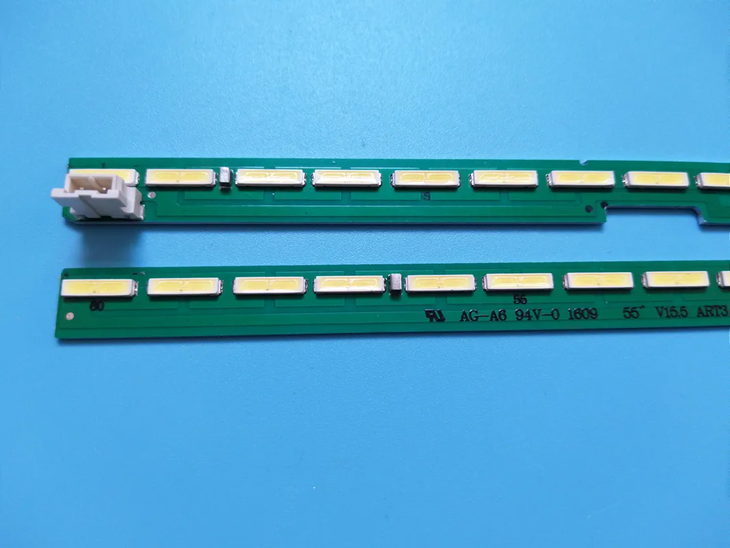 20 штук x светодиодный Подсветка полосы 55 &quotV15.5 ART3 UD оборот в минуту (R/L для LG 55UF6450