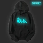 Толстовка унисекс, зимняя, в стиле Харадзюку, с капюшоном большого размера, для подростков