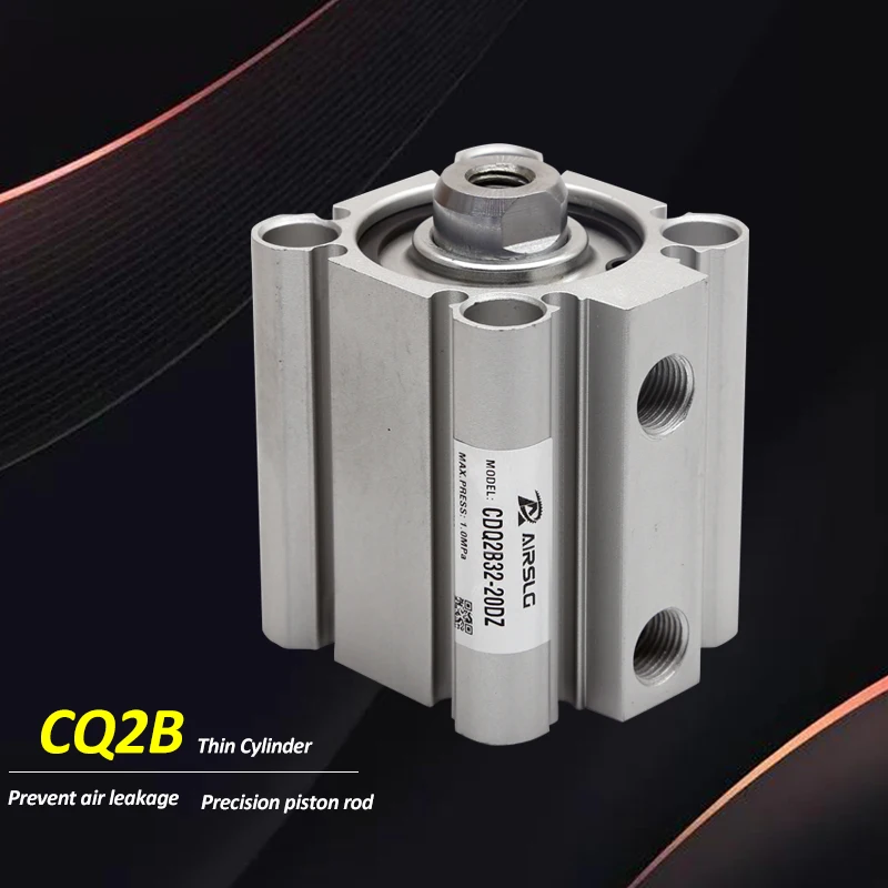 

CQ2B/CDQ2B с магнитным отверстием, 32 мм, ход 5-100 мм, фотоэлемент двойного действия, компактный воздушный цилиндр smc типа