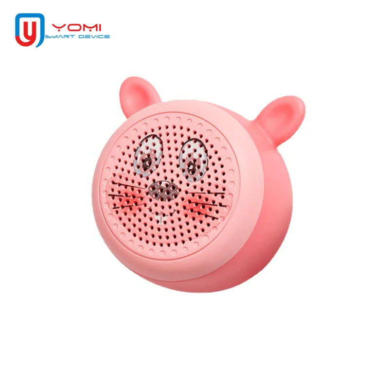 

Mini Portable Speaker Cute Wireless Bluetooth5.0 Hand-free Remote Control Selfie Smart Speaker Music Player for Notebook Phnone