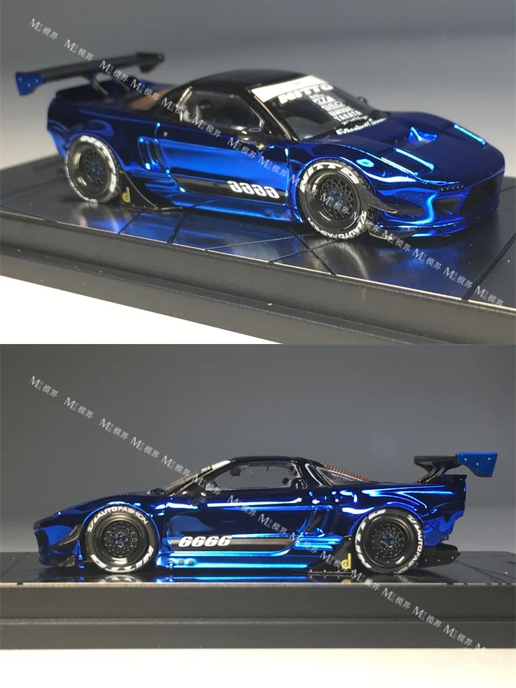 Модель автомобиля 1:64 HONDA NSX(NA) V2 из сплава металлические игрушки для детей подарок