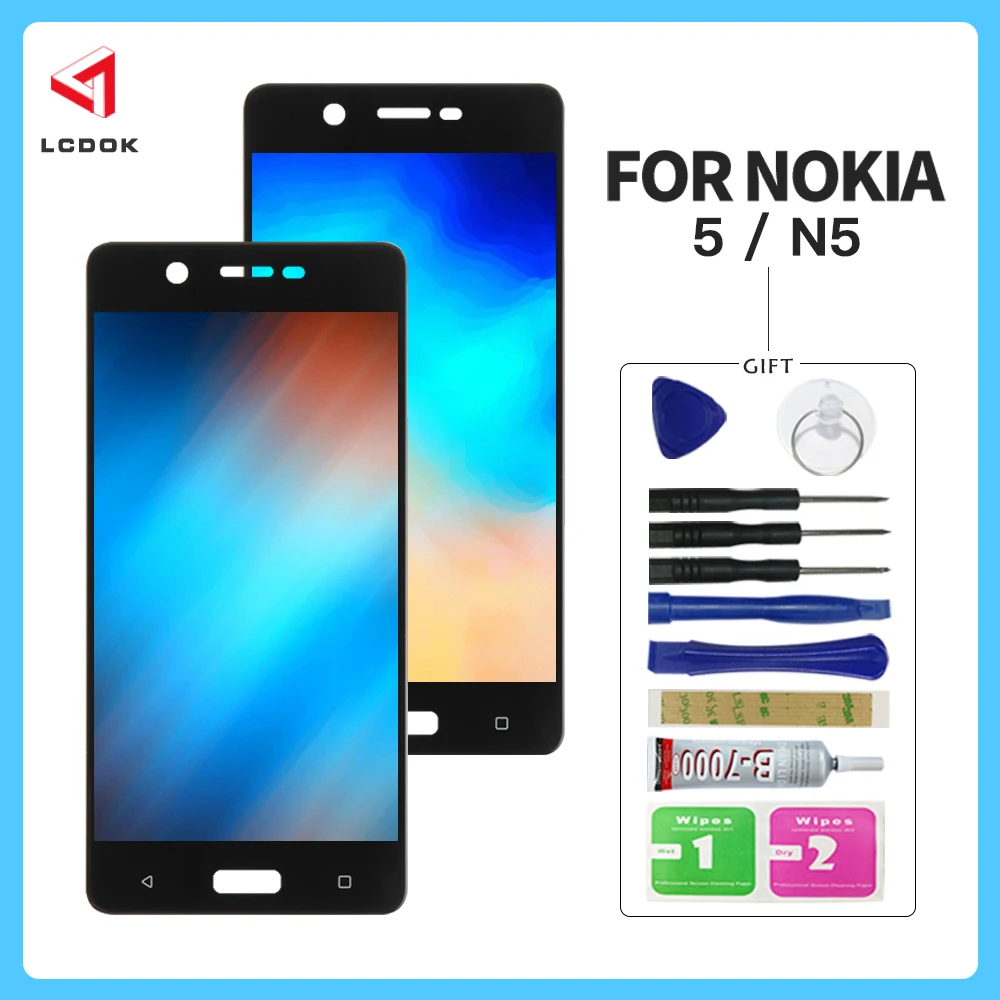 100% протестированный экран для Nokia 5 N5 TA 1008 1030 1053 ЖК дисплей кодирующий