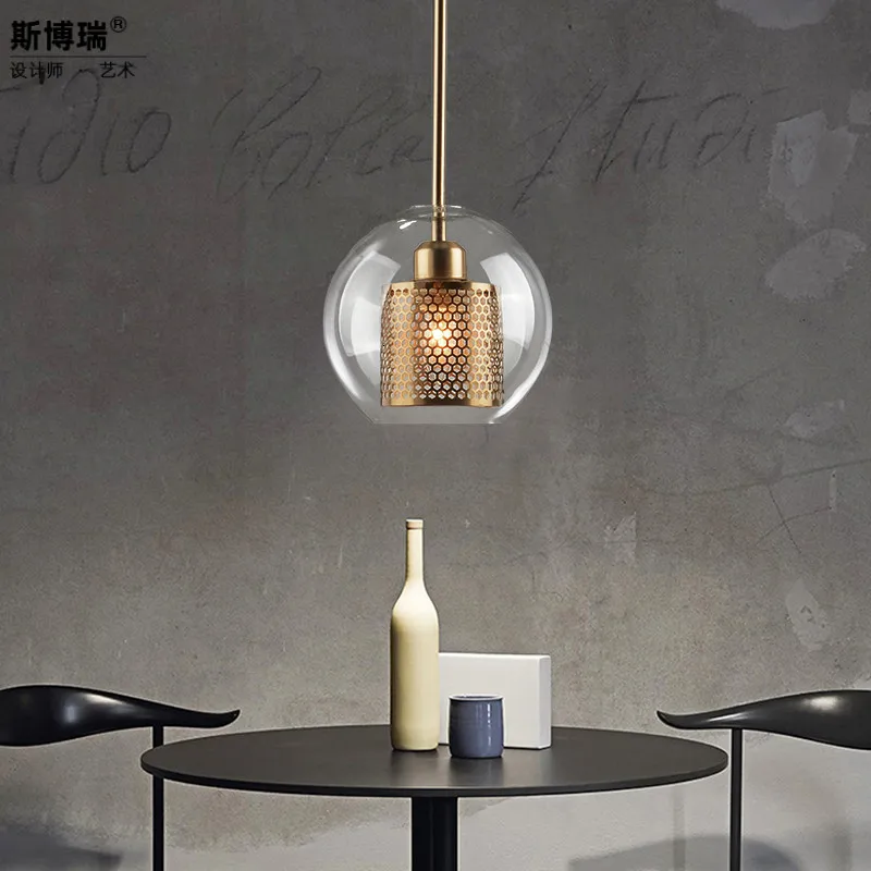 Ресторан люстра Северная Европа оригинальность Личность дизайнер барная стойка