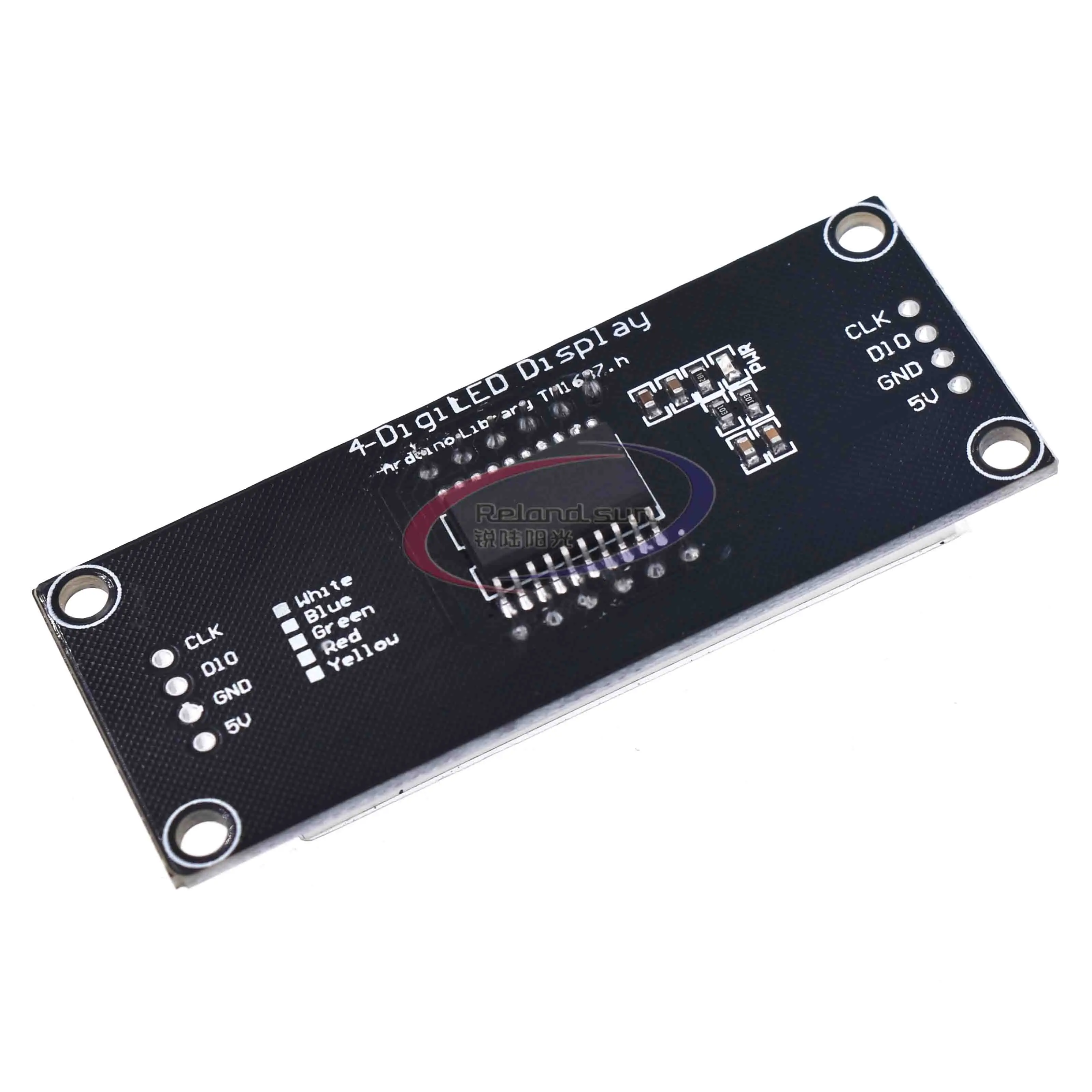 4 значный LED 0 56 &quot7 сегментов дисплей трубка TM1637 часы с двойными точками размер