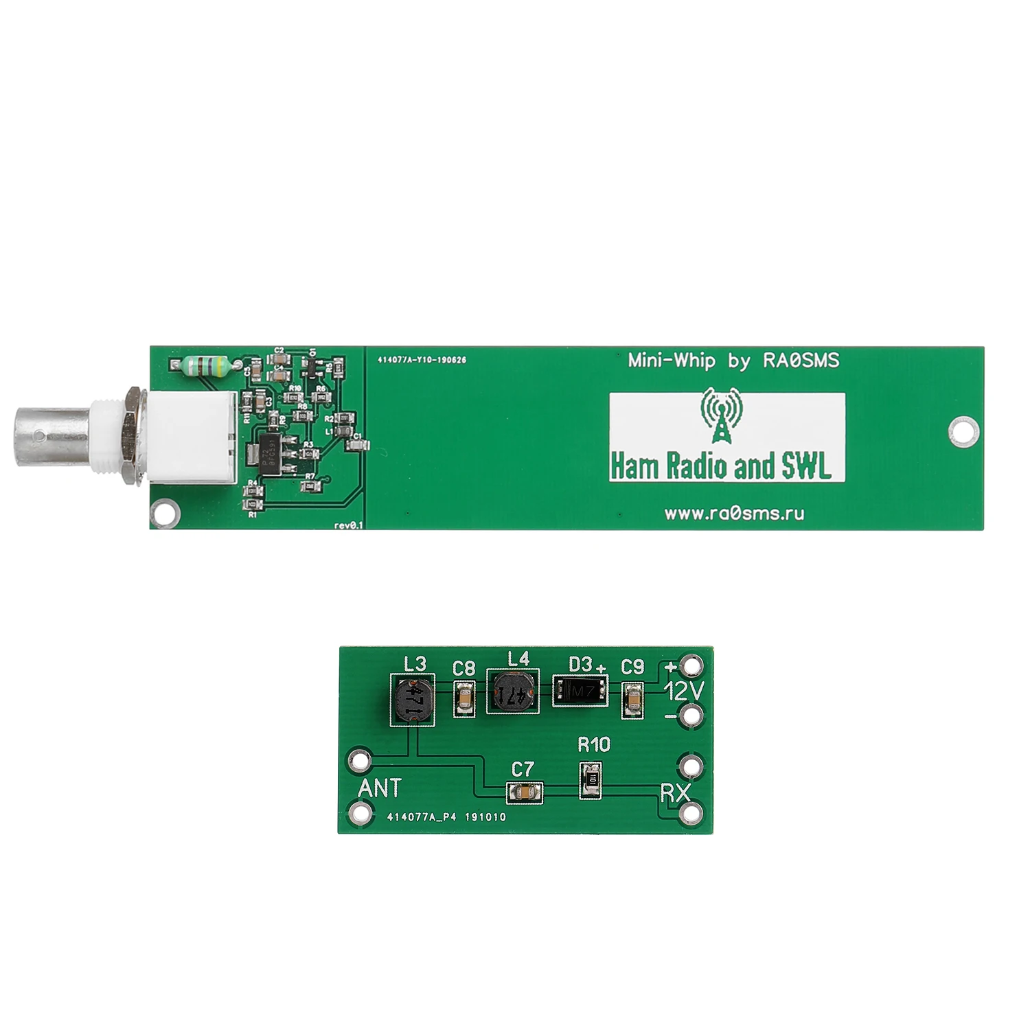 DYKB MiniWhip активная антенна 10 кгц 30 МГц HF LF VLF mini whip Коротковолновая SDR RX портативный