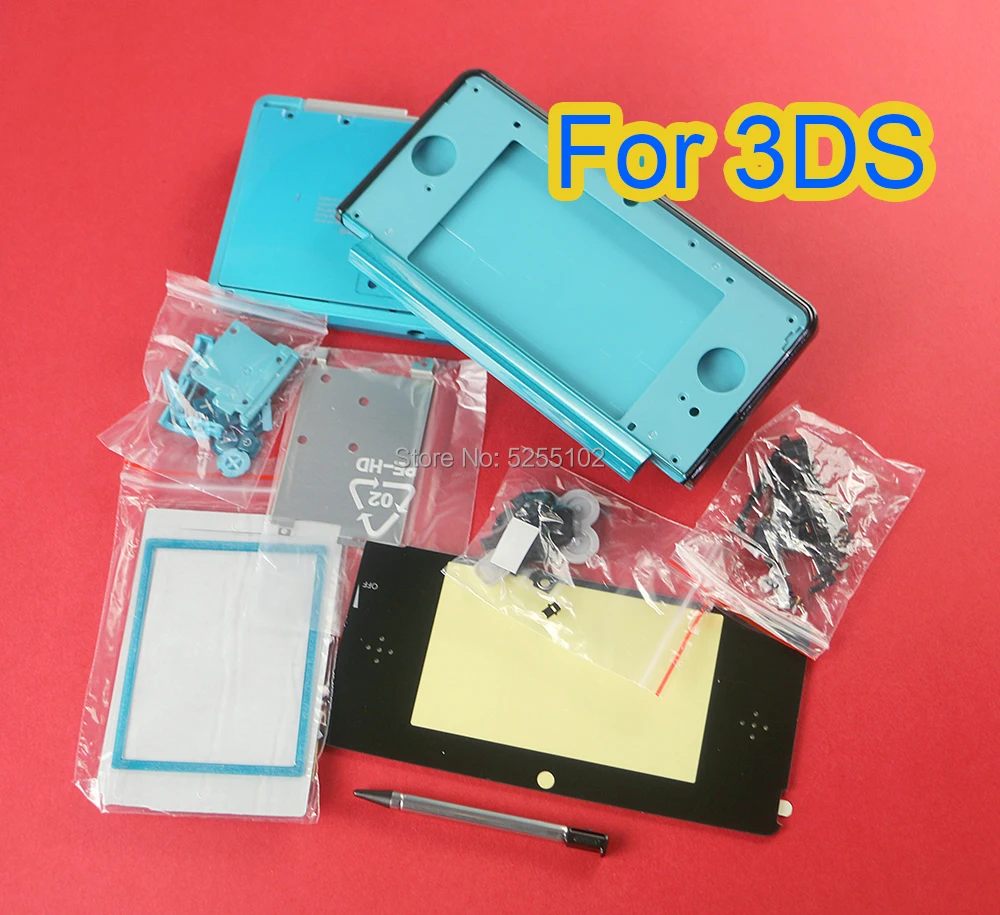 Замена Корпус чехол Чехол для Nintendo 3DS игровой приставки Крышка 6 цветов|Запасные