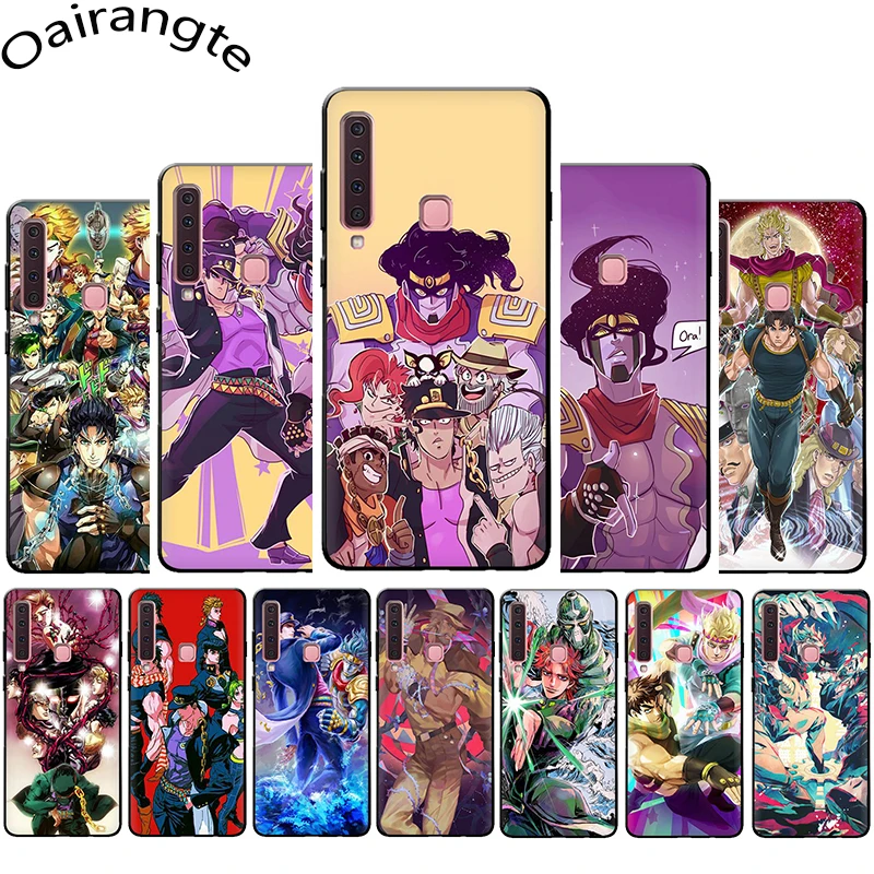 Мягкий чехол для телефона JoJo Jackson Joestar Samsung Galaxy A6 7 8 9 2018 A10 30 40 50 70 J6|Бамперы| |