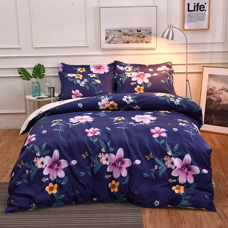 3d завод пододеяльник AB до середины голени с пряжкой и в полоску клетку одеяла