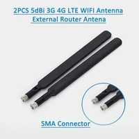 2pcs 4g lte antenna sma male female router external antena for huawei b593 e5186 b315 b310 698 2700mhz
