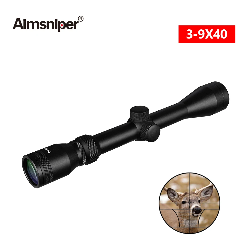 Охотничья оптика Aimsniper 3-9x40 прицел для винтовки арбалет пневматический пистолет